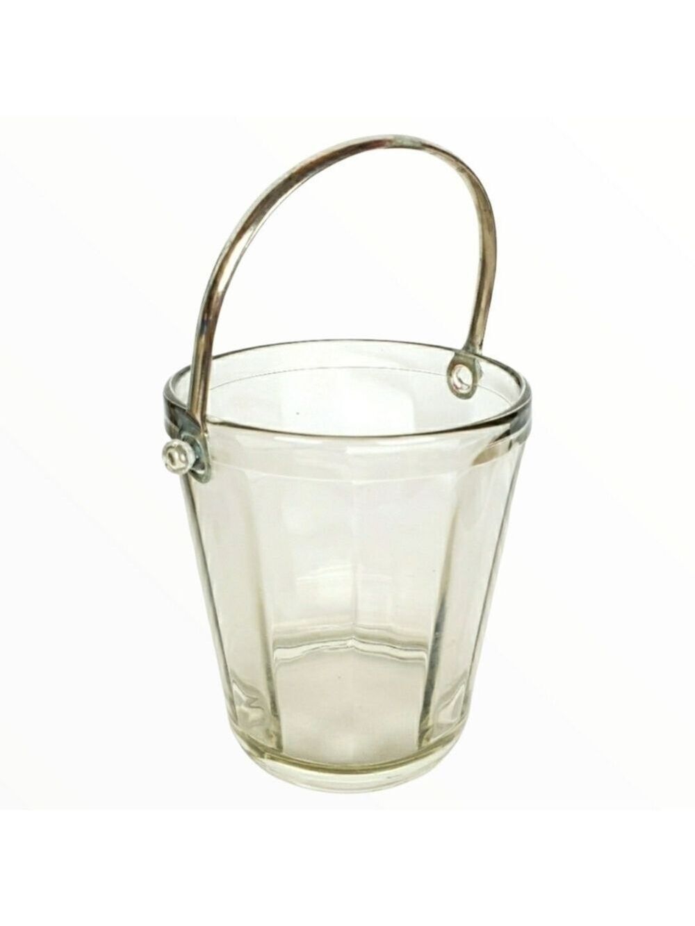 VTG depression era spirits Glass Ice Bucket